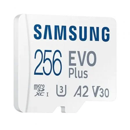 SAMSUNG EVO Plus MicroSDXC 256 GB con adaptador SD
